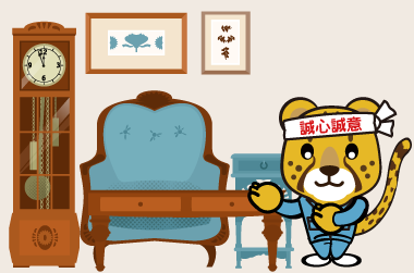 アンティーク家具のイラスト