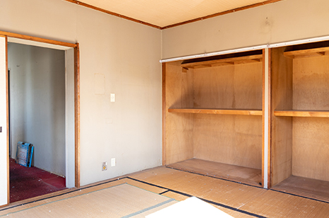 殺風景な部屋