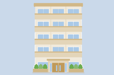 マンションのイラスト