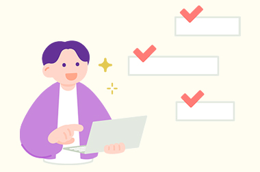 仕事をスムーズに進める男性のイメージ