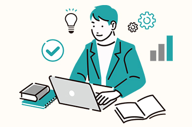 資格の取り方のイメージイラスト