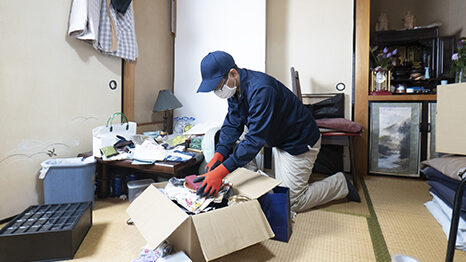 スピーディーな遺品整理